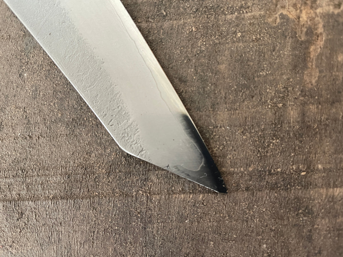 Kurotori Ginsan hand forged Kiritsuke Fixed Blade custom knife making –  ibuki blade blanks