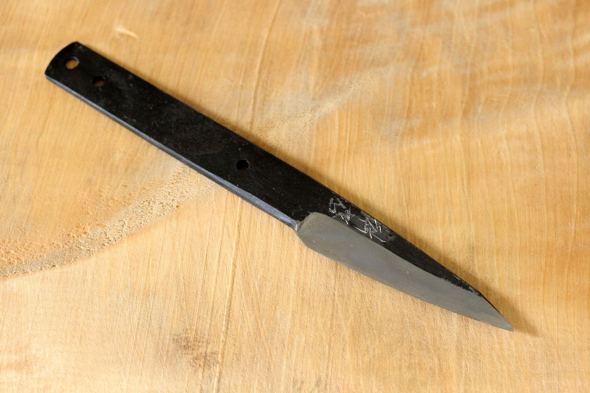 Shokei blank blade Kurouchi white 2 steel Tanto Fixed Blade Knife 70mm – ibuki  blade blanks