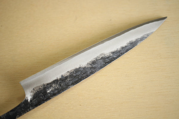 ibuki tanzo blank blade forged blue #1 steel Kurouchi Sashimi knife slicer 165mm