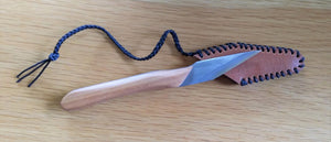 Sehr einzigartiges, maßgeschneidertes Kiridashi-Messer von Kundenbildern aus W.A. Neuseeland