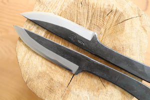 Nouvelle arrivée de Hand Forgé Chasse couteau complet Hamaguri lame