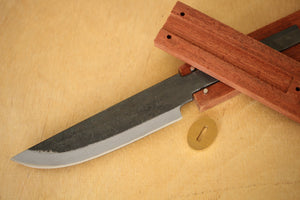 Neues japanisches Messerbauset mit feststehender Klinge für Anfänger