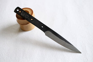 Nueva llegada de shokei hoja en blanco kurouchi blanco 2 acero hanmaru tanto hoja fija completa Tang cuchillo 105mm