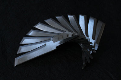 Notice of restocked, Tanto Kogatana knife blade blank 90mm