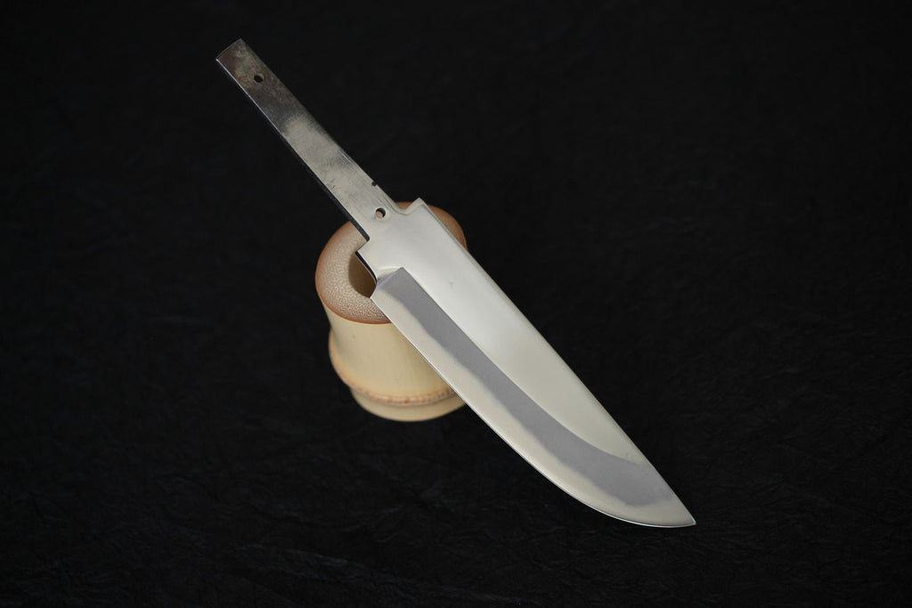 New arrival of Daisuke blank blade Hand forged white #1 steel Mirror Finish Tanto 130mm limited