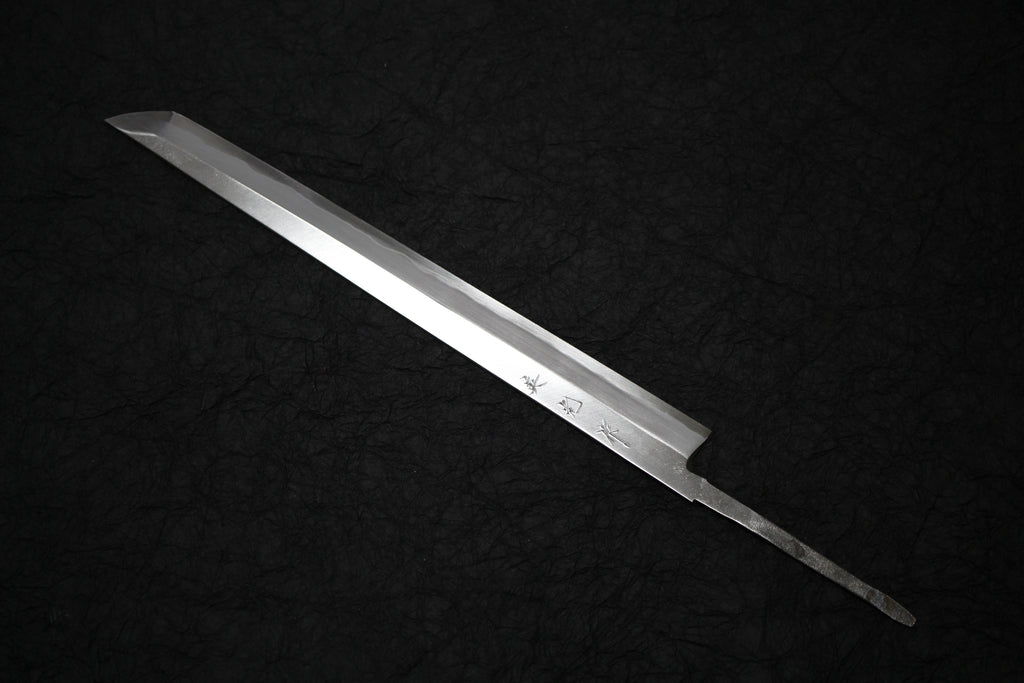 Nouvelle arrivée du couteau Sakimaru Takobiki sashimi à simple tranchant 270mm