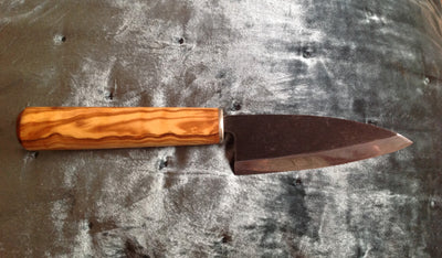 custom chef Deba knife of Customer Pictures from H.L Germany