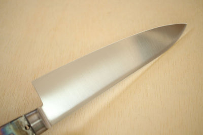 New arrival of Ibuki AUS-8 steel Kitchen blank blades with bolster full tang Gyuto 180mm
