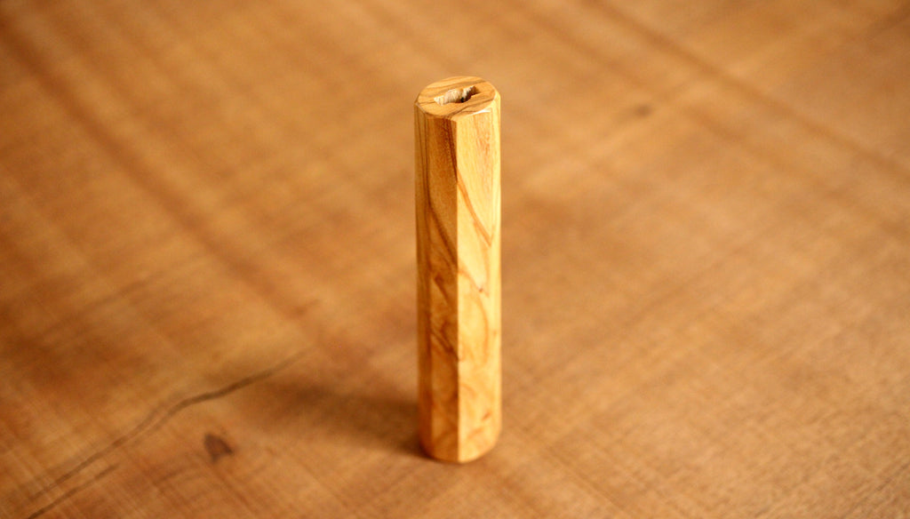 New arrival of Olive wood octagon Wa handle 140mm for chef knives