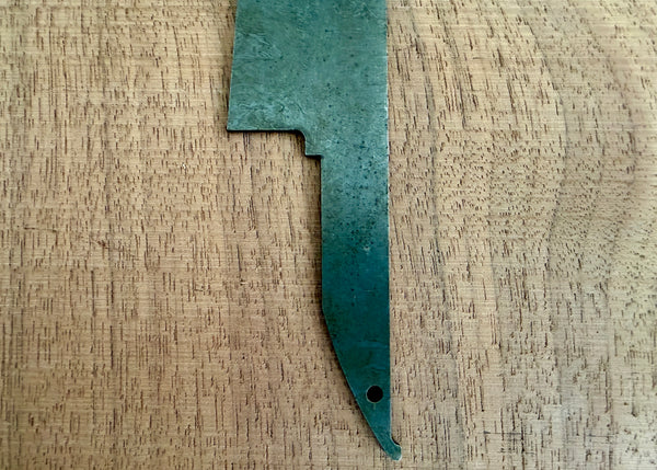 HAP40 Poudre en acier à grande vitesse lame vierge Couteau Petty 150mm non tranchant