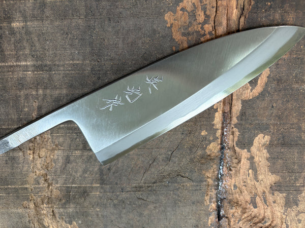 outlet ibuki tanzo Sasaoka blank blade forged blue #2 steel Deba knife 170mm