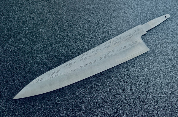 ibuki hammered VG-10 blank blade chef Gyuto knife 210mm
