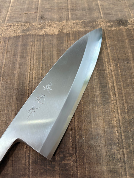 outlet AB ibuki tanzo Sasaoka blank blade forged blue #2 steel Deba knife 170mm