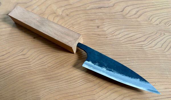 ibuki custom Japanese knife making kit for beginners Blue #2 steel Classic petty 105mm