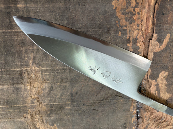 outlet ibuki tanzo Sasaoka blank blade forged blue #2 steel Deba knife 170mm