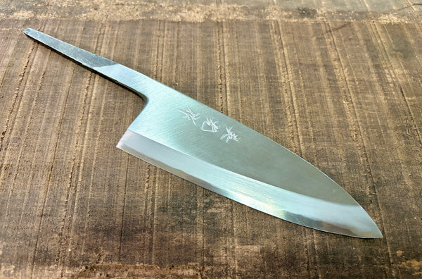 outlet AB ibuki tanzo Sasaoka blank blade forged blue #2 steel Deba knife 170mm