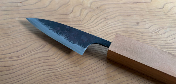 ibuki custom Japanese knife making kit for beginners Blue #2 steel Classic petty 105mm