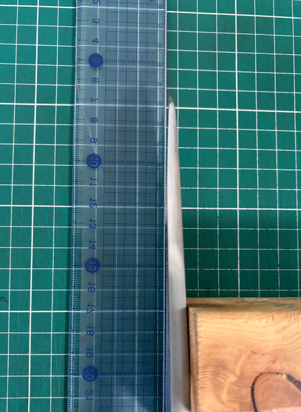 outlet A ibuki tanzo Sasaoka blank blade forged blue #2 steel Deba knife 150mm