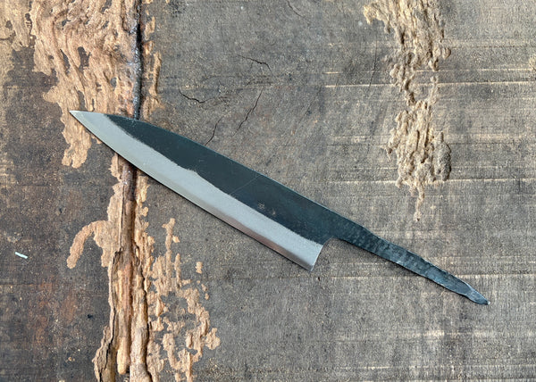 outlet ibuki tanzo blank blade forged blue #1 steel Kurouchi Petty knife 135mm