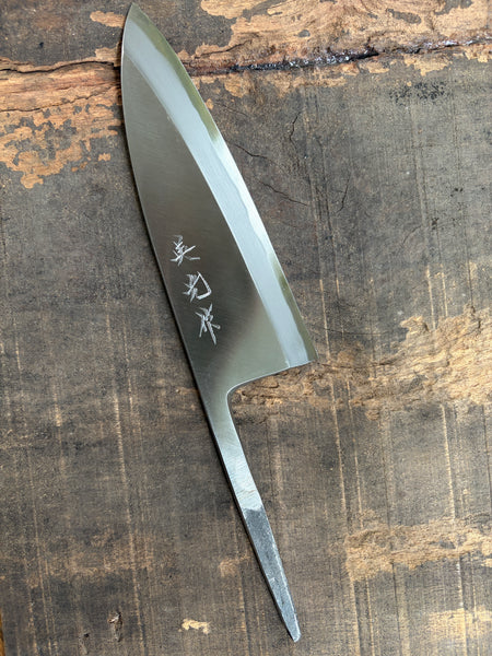 outlet ibuki tanzo Sasaoka blank blade forged blue #2 steel Deba knife 170mm