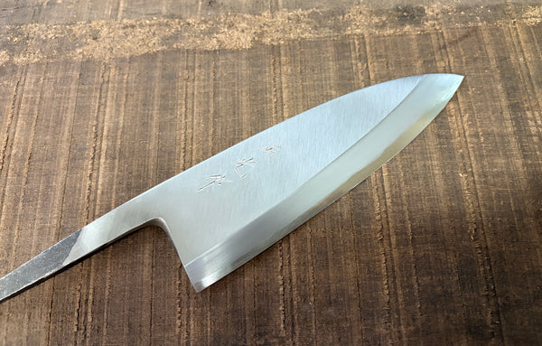 outlet AB ibuki tanzo Sasaoka blank blade forged blue #2 steel Deba knife 170mm