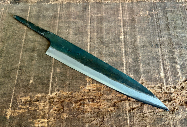 ibuki tanzo blank blade forged blue #1 acier Kurouchi Sashimi couteau trancheur 165mm