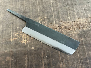 Kosuke Muneishi Hand forged blank blade Blue #2 steel Kurouchi Nakiri knife 160mm outlet