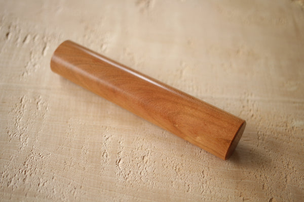 Japanese Yama sakura cherry wooden Wa handle oval 125mm