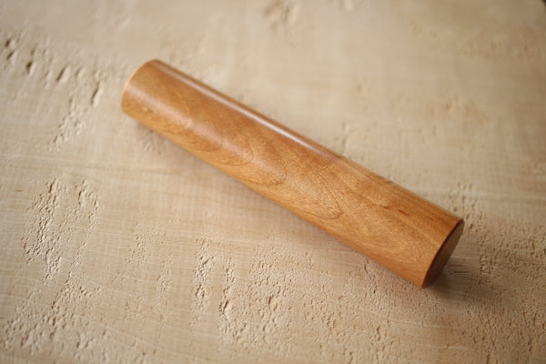 Japanese Yama sakura cherry wooden Wa handle oval 125mm