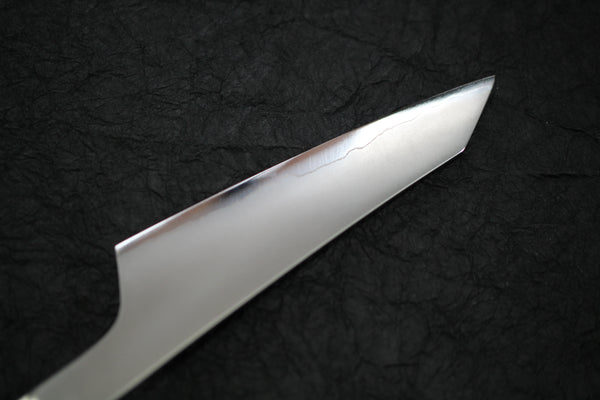 Kurotori Ginsan hand forged Kasumi Kiritsuke Fixed Blade knife blank 105 mm