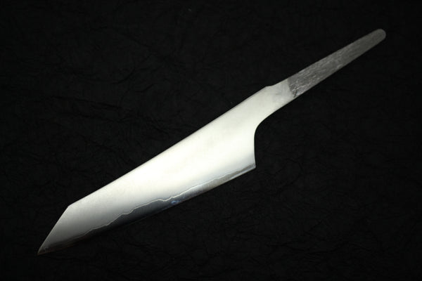 Kurotori Ginsan håndsmedet Kasumi Kiritsuke Fast Blade kniv blank 105 mm