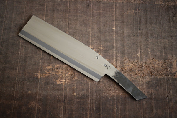 Japonais Koshi Nata Hatchet Branch Couteau à couper lame vierge Masatada forgé bleu #2 acier 180mm