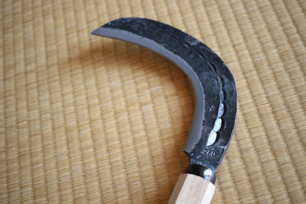 Yosuke Main forgé faucille jardin faux couteau blanc lame blanche #2 acier 260