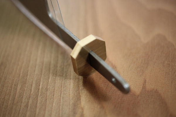 Ibuki octagon kok kniv vagt Brass Bolster gør værktøj tykkelse 4 mm bred