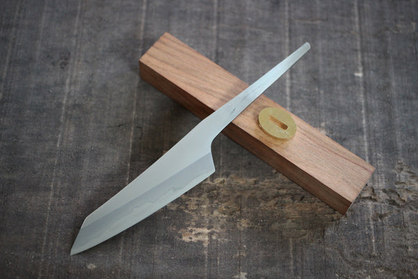 Kurotori Ginsan forgé à la main Kiritsuke Lame Fixe couteau personnalisé faisant le kit pour les débutants 90mm