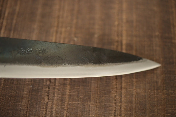 ibuki tanzo blank blade forged white #1 steel Tsukasa Kurouchi Petty knife 120mm