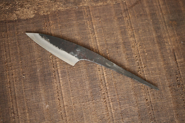 Ibuki Tanzo kleines Fingermesser, leere Klinge, geschmiedeter weißer #2-Stahl, 60 mm