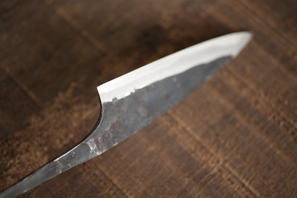 ibuki tanzo small finger petty knife blank blade forged white #2 steel – ibuki  blade blanks