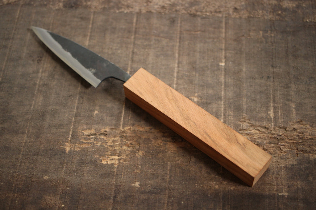 Ibuki Fixed Blade Custom Knife Making Kit for Beginners Hand Forged Blue 2  Steel 110mm 