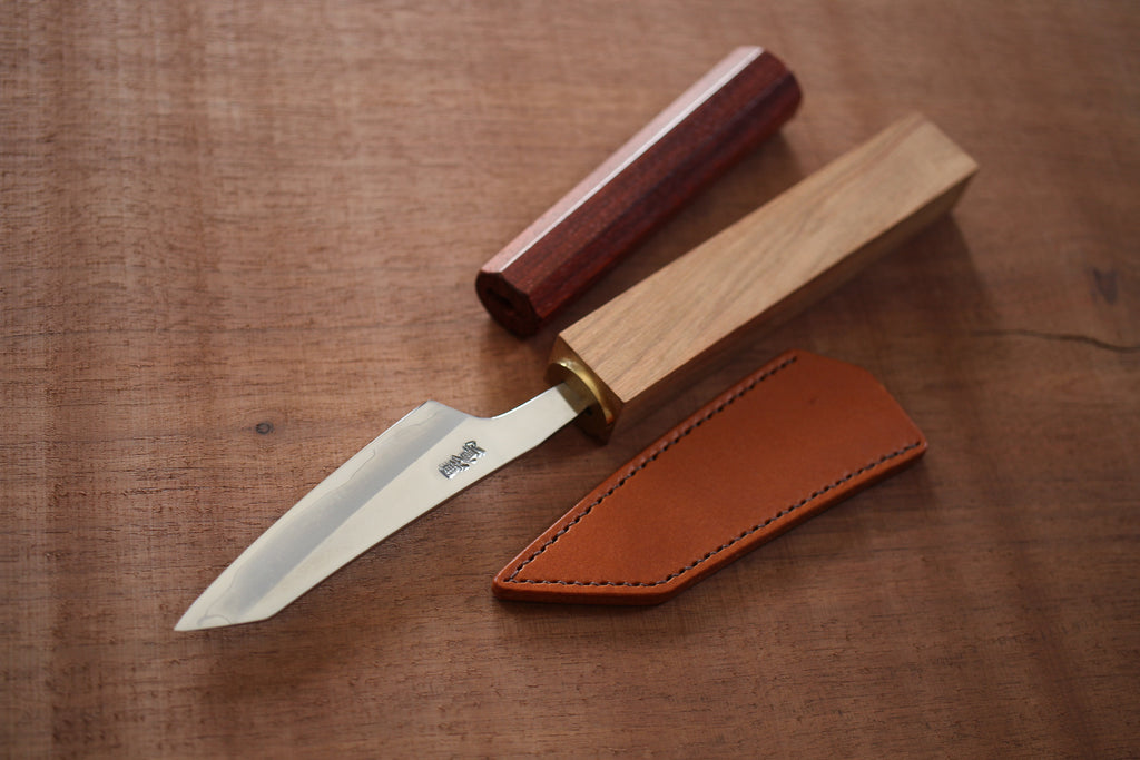 Kurotori Ginsan hand forged Kiritsuke Fixed Blade custom knife making –  ibuki blade blanks