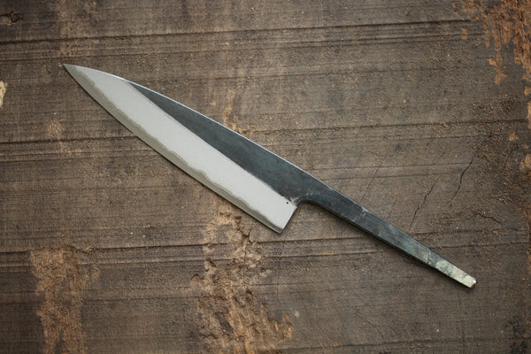 Kosuke Muneishi Hand forged blank blade Blue #2 steel Kurouchi Petty knife 120mm