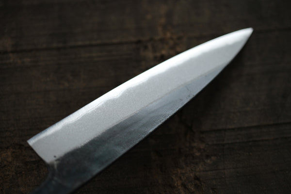 Kosuke Muneishi Hand forged blank blade Blue #2 steel Kurouchi Petty knife 120mm