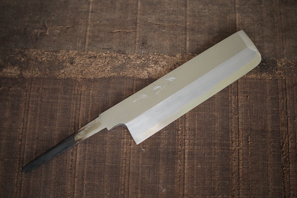 ibuki Sasaoka blank blade hand forged blue #2 steel Usuba knife 150mm single edged