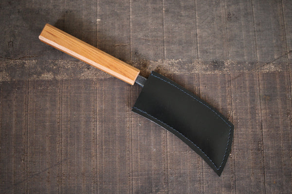 ibuki Saya Cover Knife Sheath artificial leather Clarino for garden small knife
