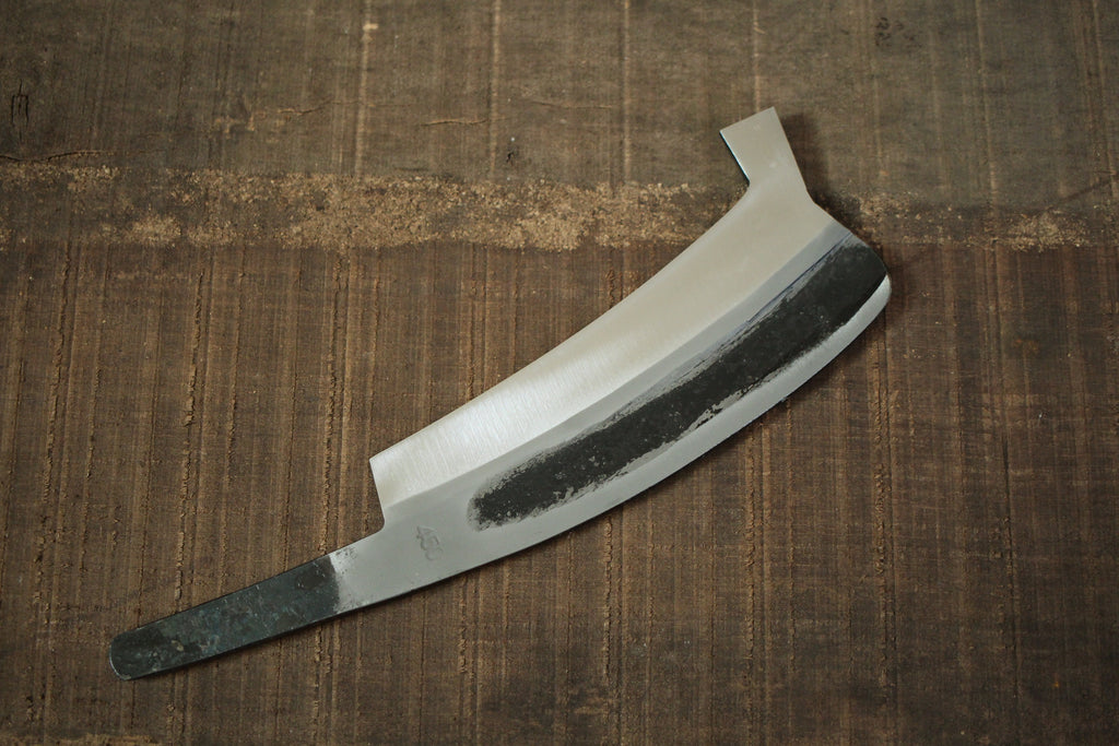 Copping Blade Japanese Nata Hatchet Branch Chopping knife blank blade Yoshimitsu whi ...