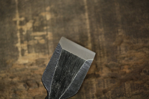 Cuchillo japonés de cincel para trabajar la madera Nomi blanco básico 2 acero 15mm