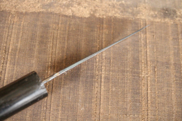 ibuki custom Japanese knife making kit black wood for beginners Blue #2 steel petty 110mm
