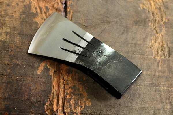 Couteau hache japonais vierge Hache Hidetsune forgé main blanc #2 acier Kimaono 550