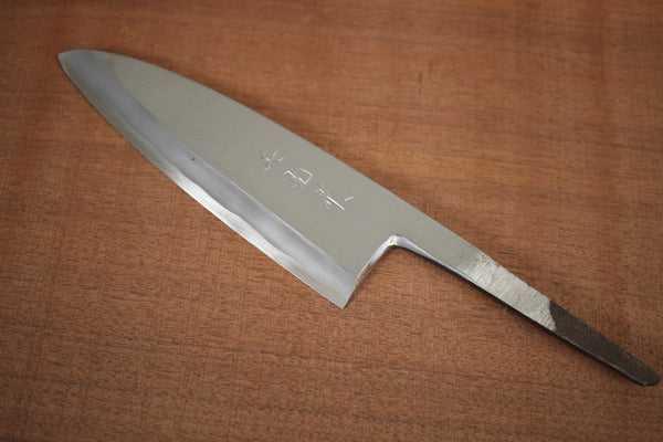 Left hand ibuki tanzo Sasaoka blank blade forged blue #2 steel Deba knife 170mm
