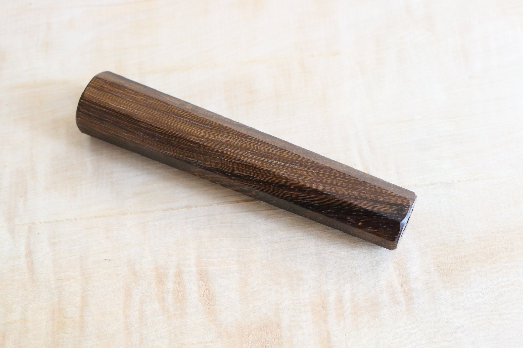 Bombay black wood octagon Wa handle 140mm – ibuki blade blanks